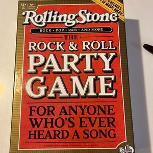 New Rolling Stone Rock&Roll Party Game